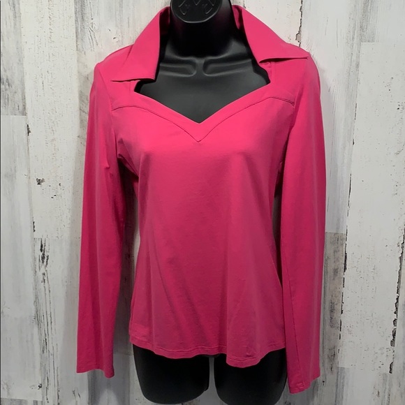 Anne Fontaine Tops - ANNE FONTAINE DESIGNER LIGHT LONG SLEEVE TOP